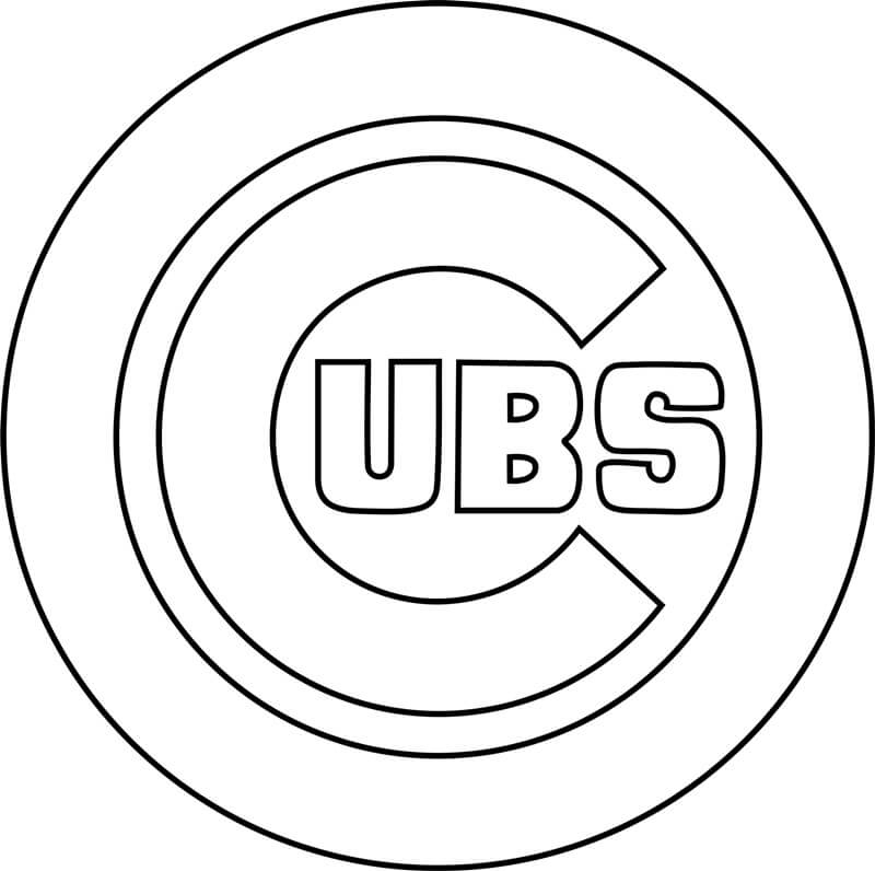 Chicago Cubs Coloring Page 6 Coloring Page Free Printable Coloring 