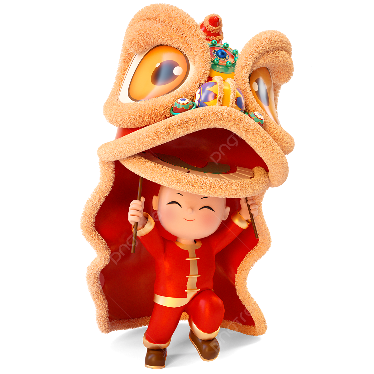 chinese lion colors