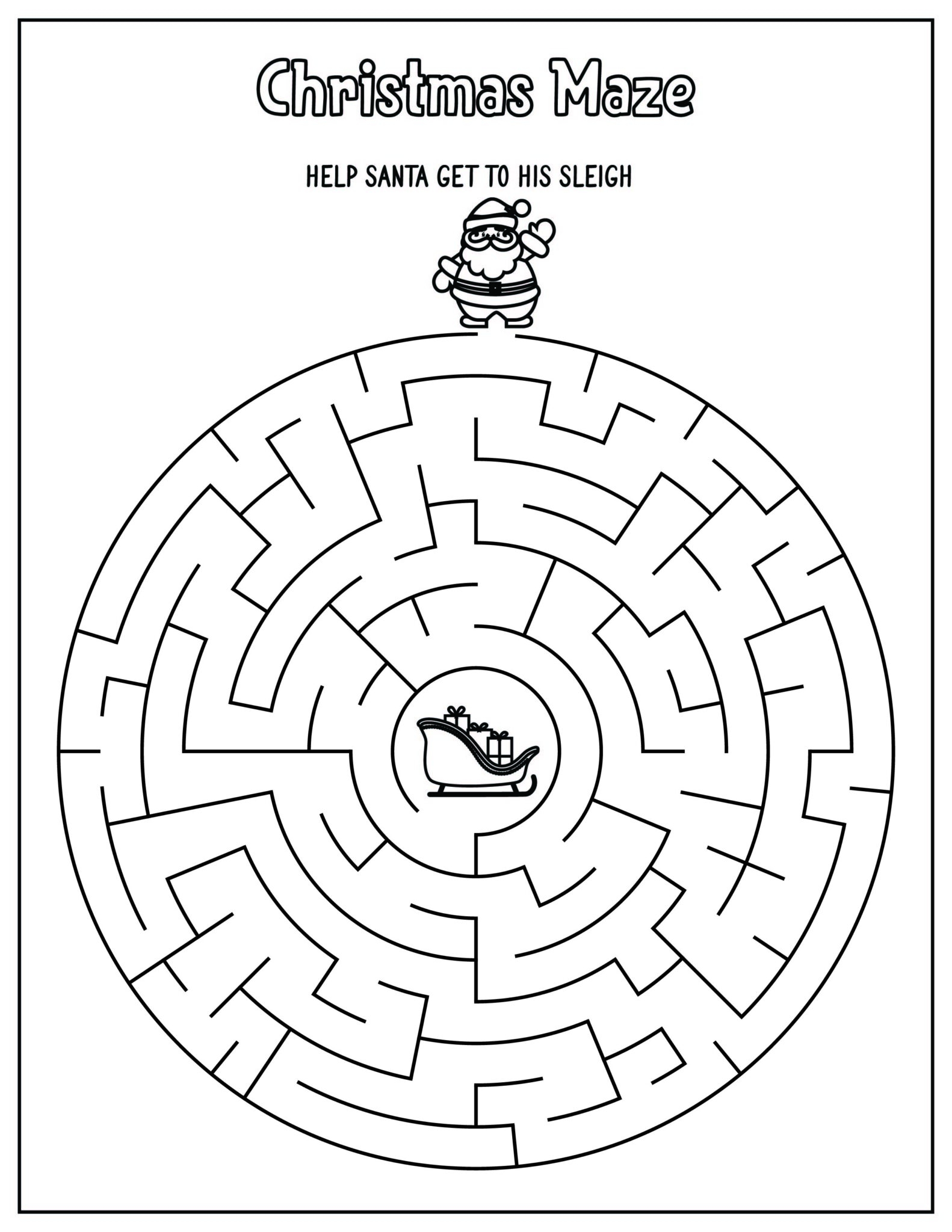 printable christmas activity sheets free