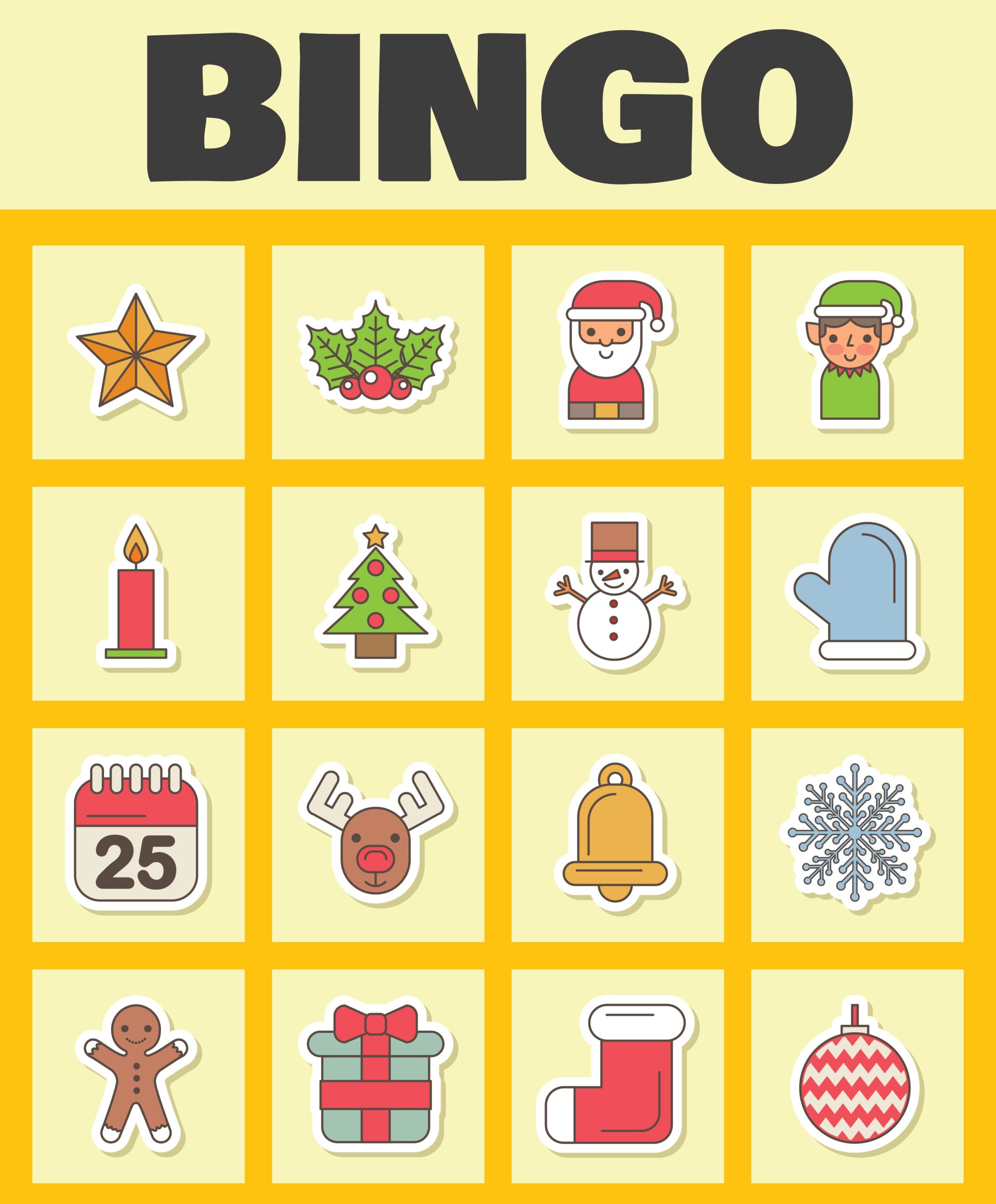 Christmas Bingo Sheets 11 Free PDF Printables Printablee