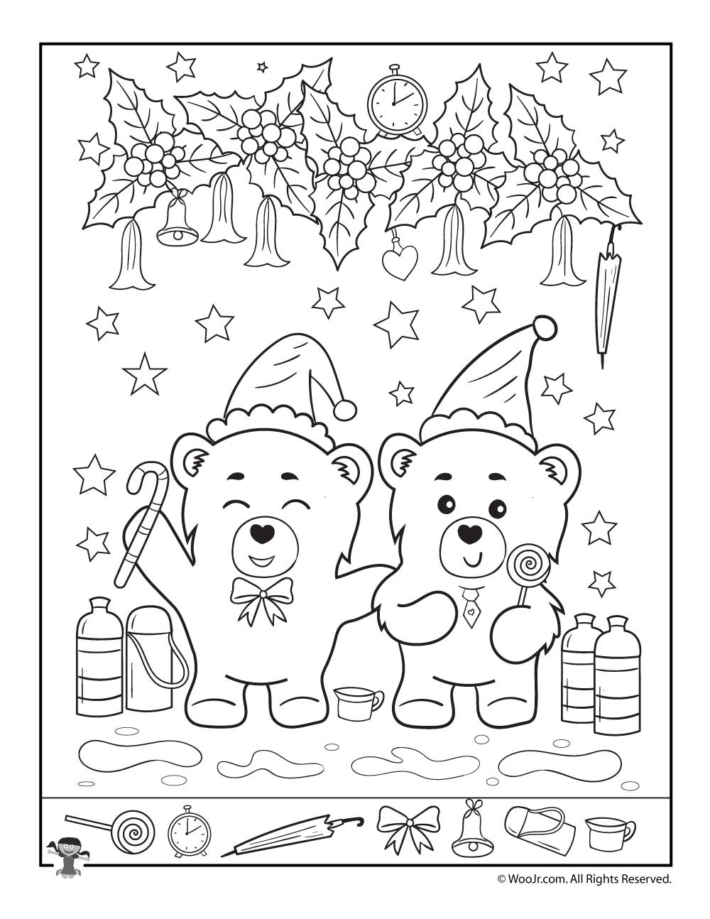 Christmas Hidden Picture Printables For Kids Woo Jr Kids Activities 