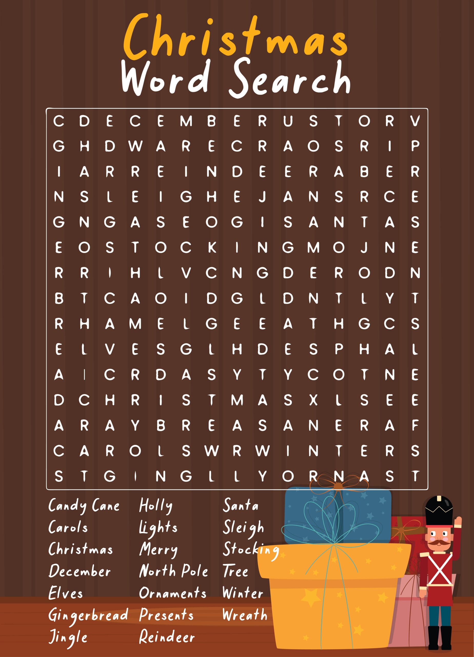 Christmas Printable Activity Pages