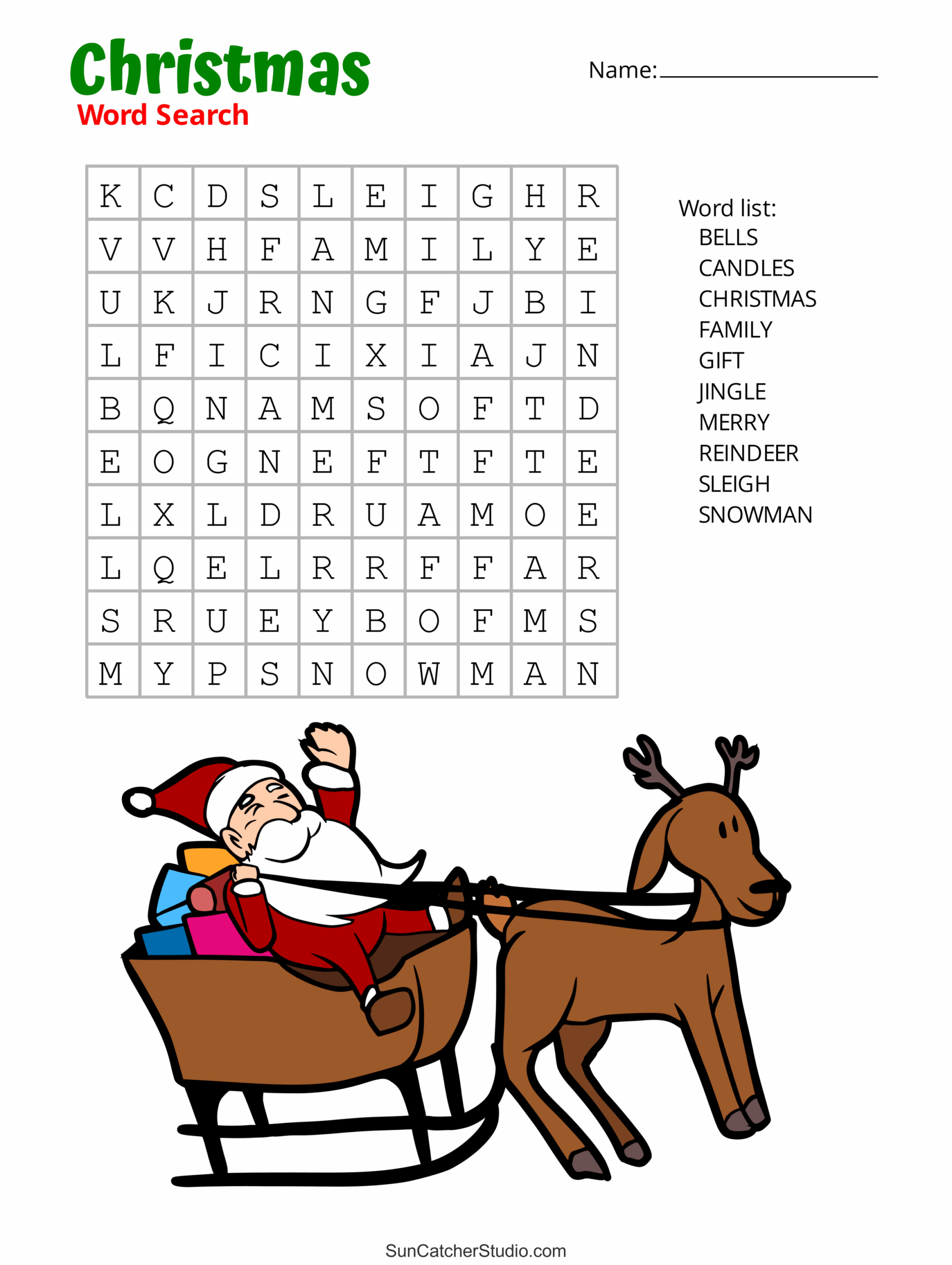 Christmas Printable Word Searches For Adults Word Search Maker