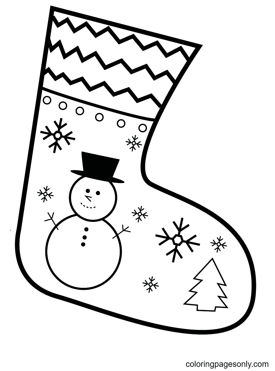 Christmas Stockings Free Printable Coloring Pages Christmas Stockings 