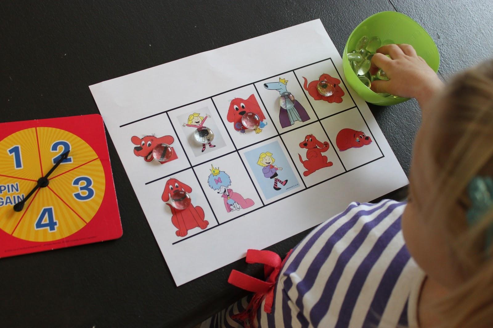 Clifford Dice Game free Printable The Activity Mom
