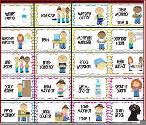 Clipart Free Printable Preschool Job Chart Pictures P Vrogue co