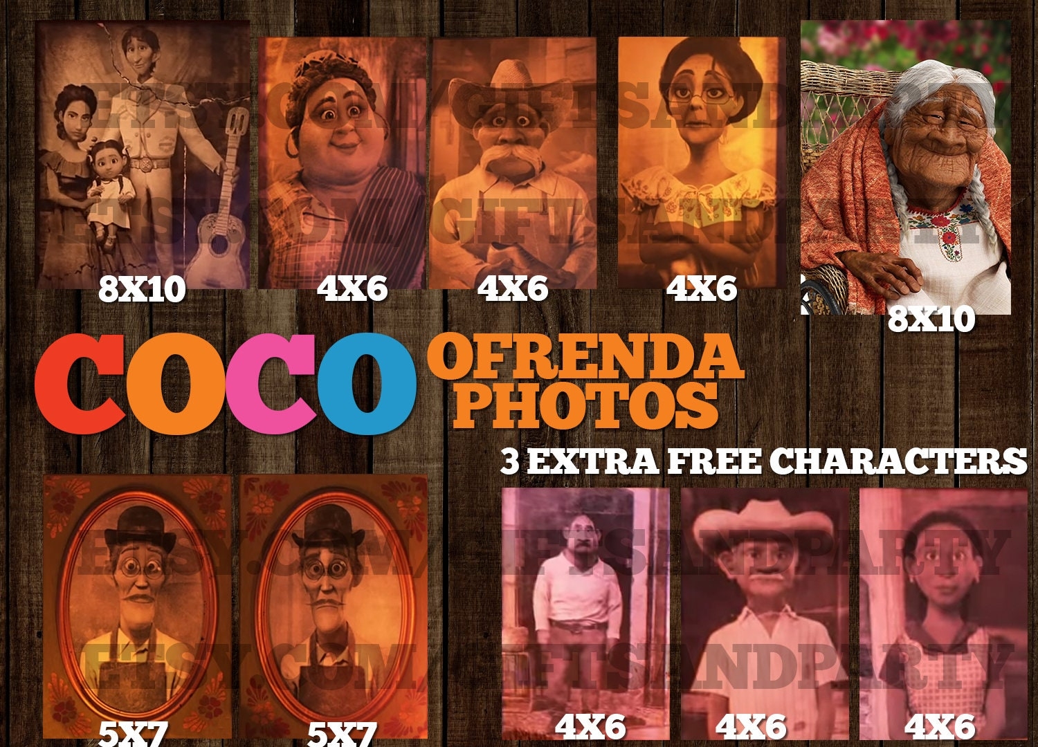 Coco Ofrenda Pictures Printable