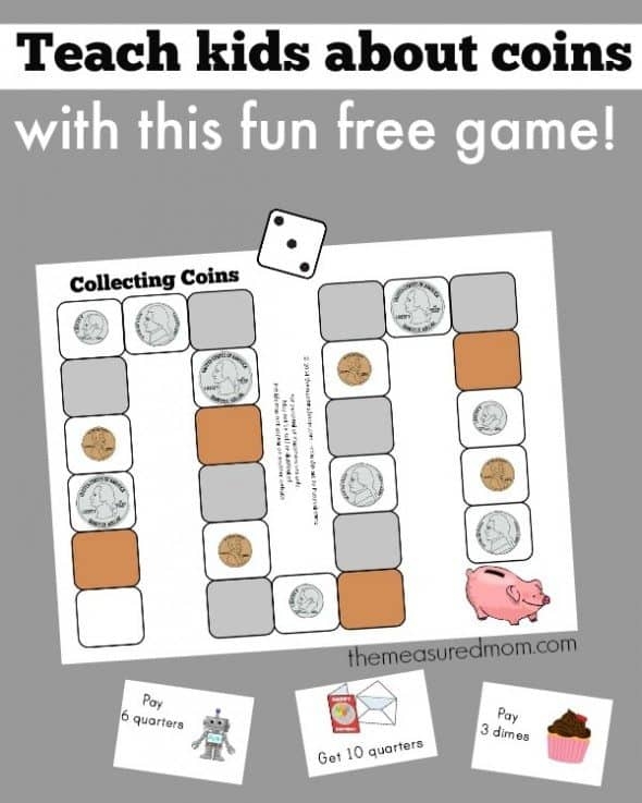 free printable coin war game