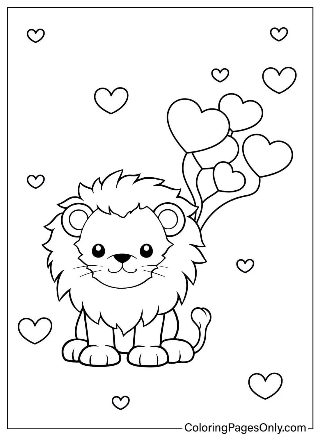Color Page Lion Free Printable Coloring Pages