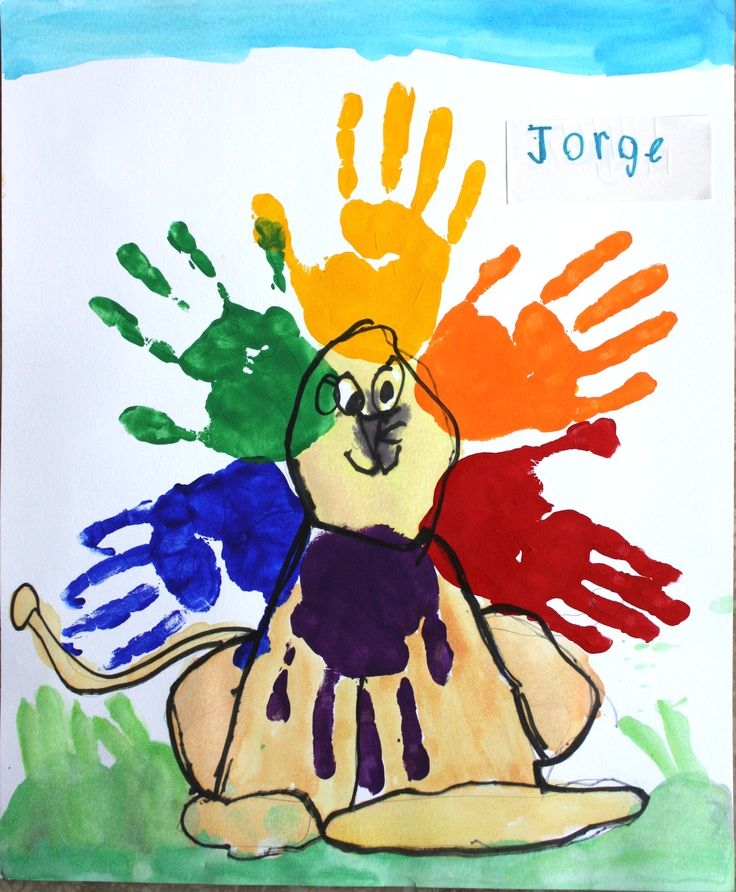 Color Wheel Lion Art Education Color Wheel Concept