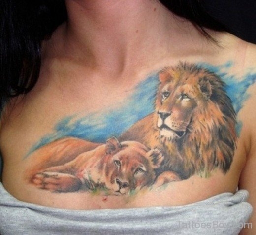 Colored Lion Tattoo Design Tattoo Designs Tattoo Pictures