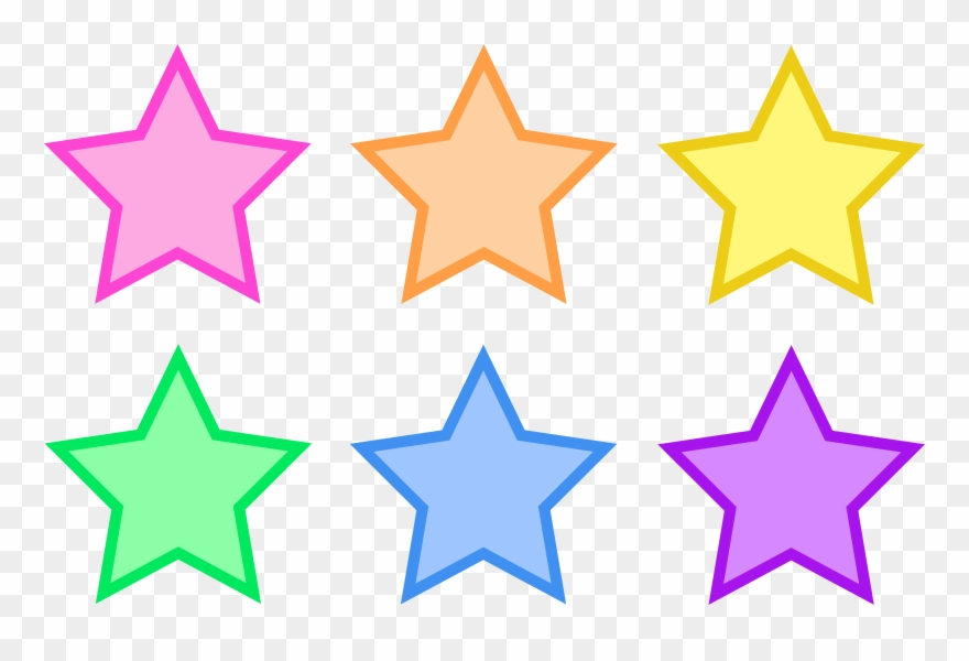 Colored Stars Printable