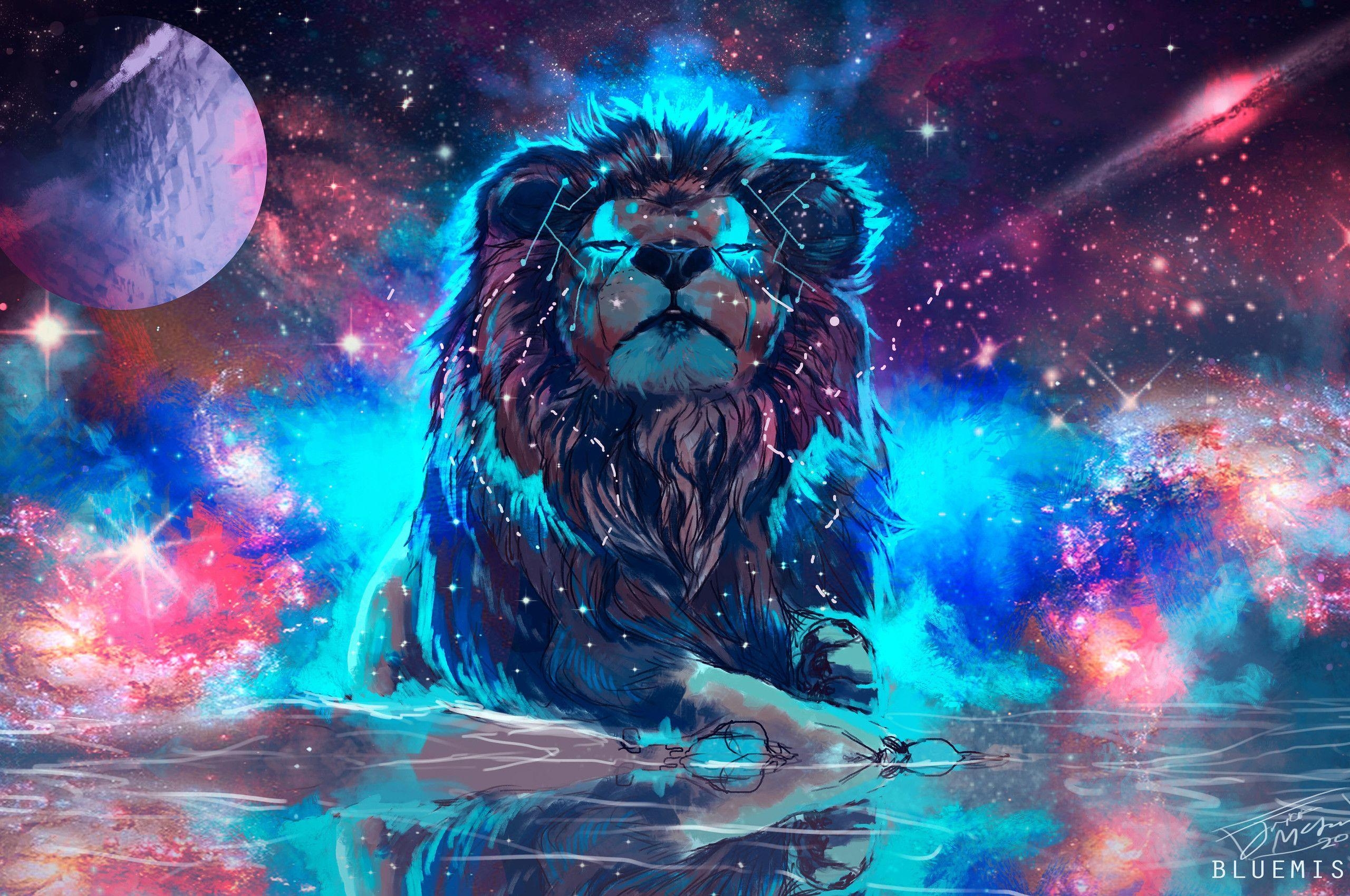 Colorful Lion Wallpapers Top Free Colorful Lion Backgrounds