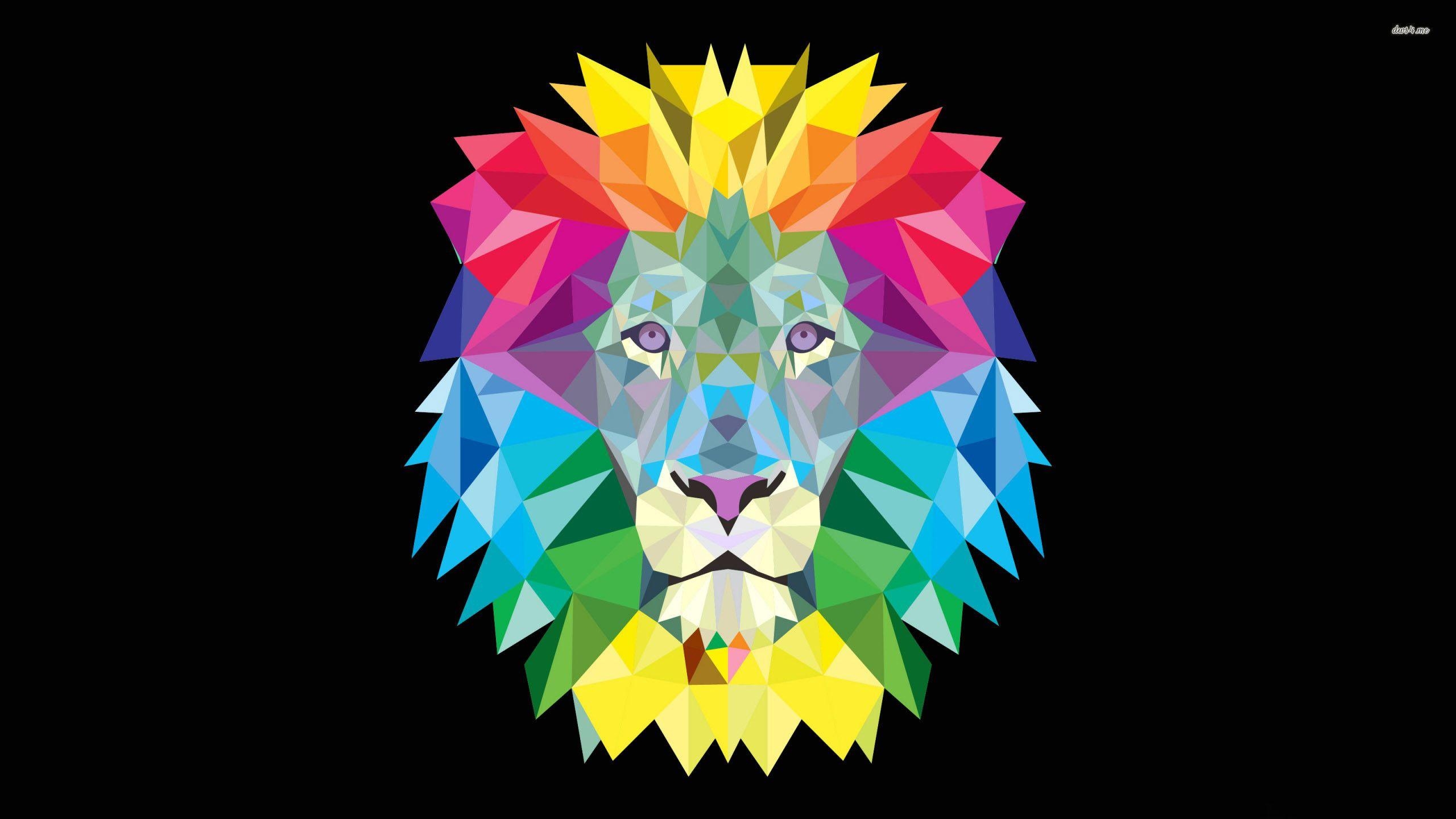 Colorful Lion Wallpapers Top Free Colorful Lion Backgrounds 
