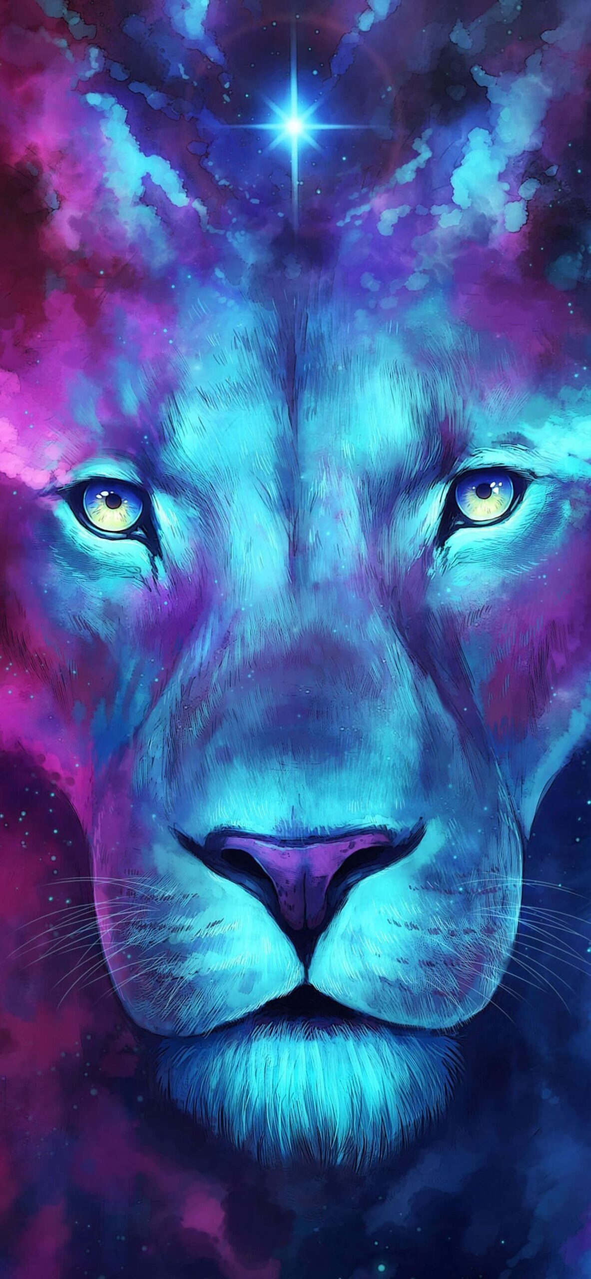 Colorful Lion Wallpapers Wallpaper Cave