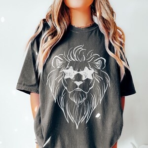 Comfort Colors Lions Shirt Lions Mascot Shirt Unisex Tee Game Day 