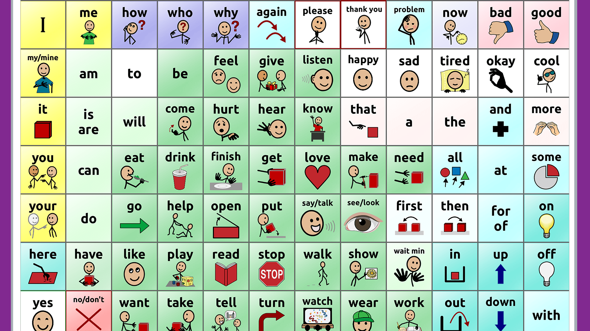 Communication Boards Pdf Free Printable Pecs Pictures Printable