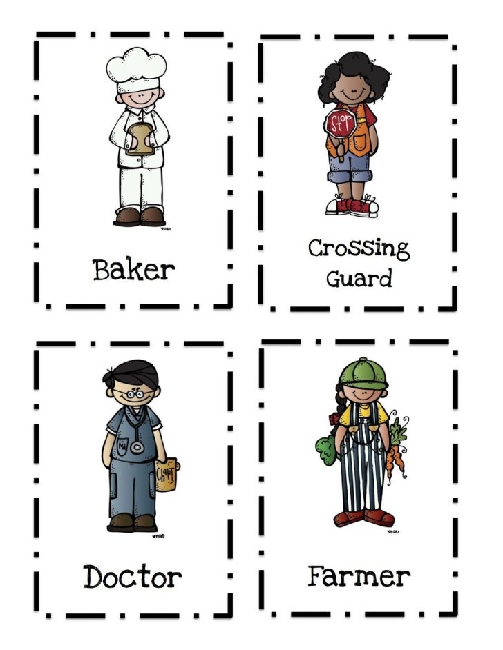 Community Workers Flashcards Community Helpers Theme Community 
