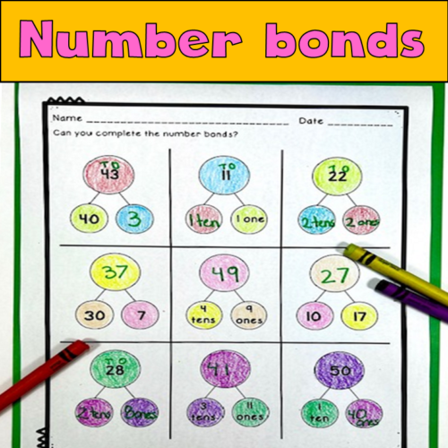 composing and decomposing numbers worksheets