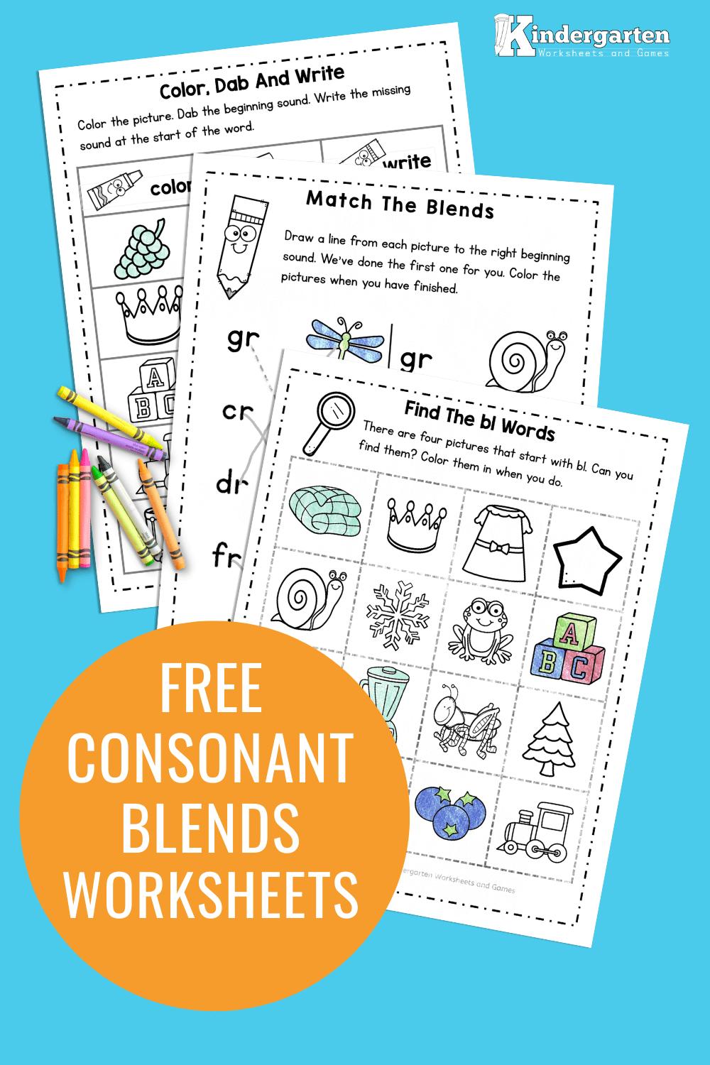 Consonant Blends Word List Free Montessori Printable 44 OFF