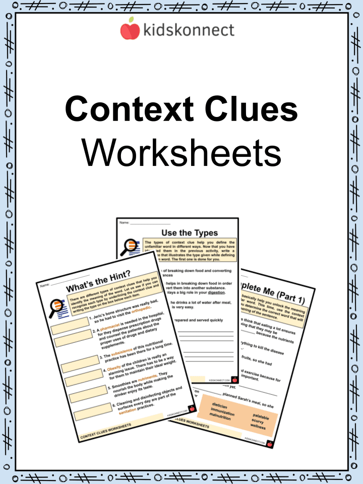 Context Clues Worksheets For 5th Grade The Meaning Is There 