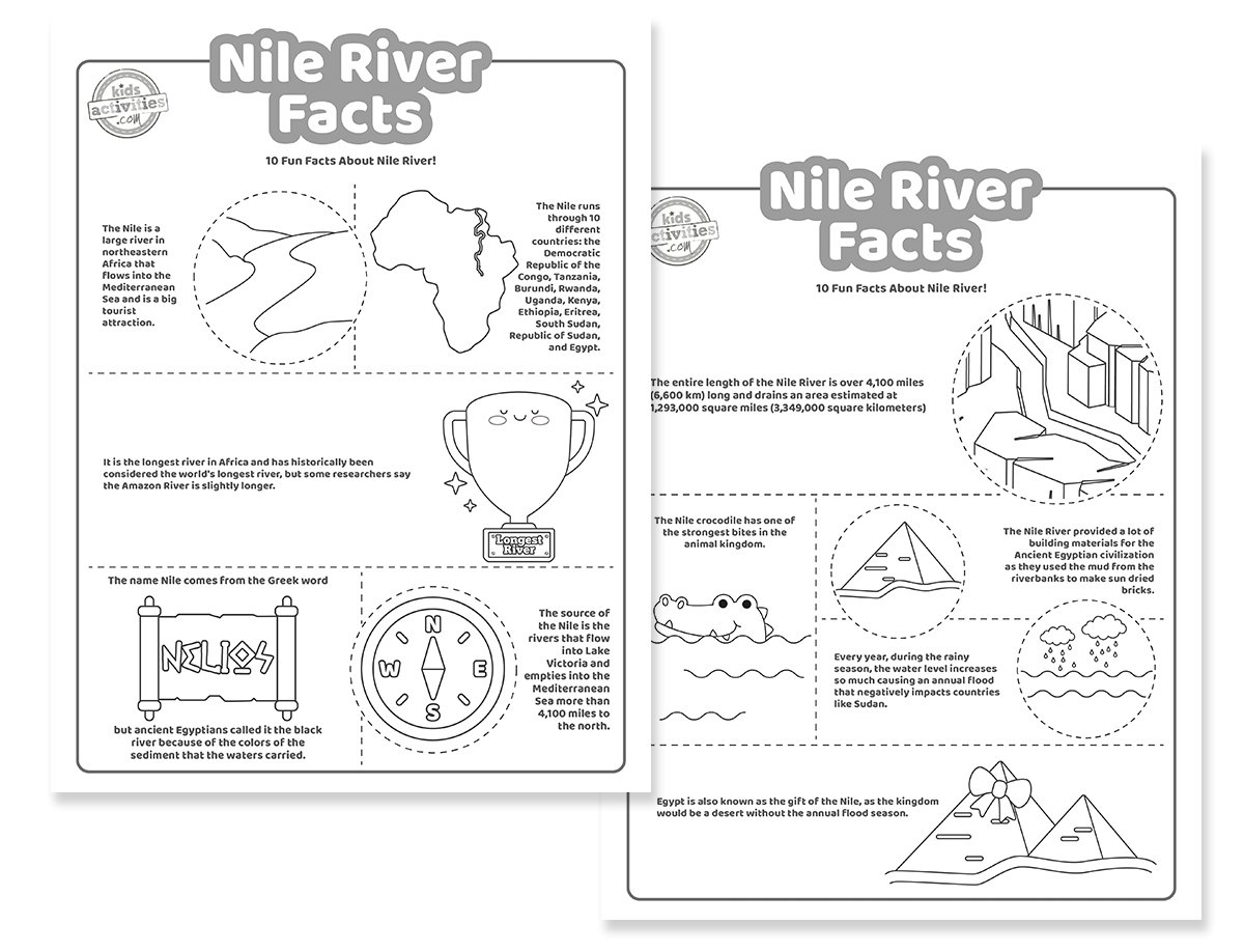 Cool Facts About The Nile River For Kids Kids Activities Blog