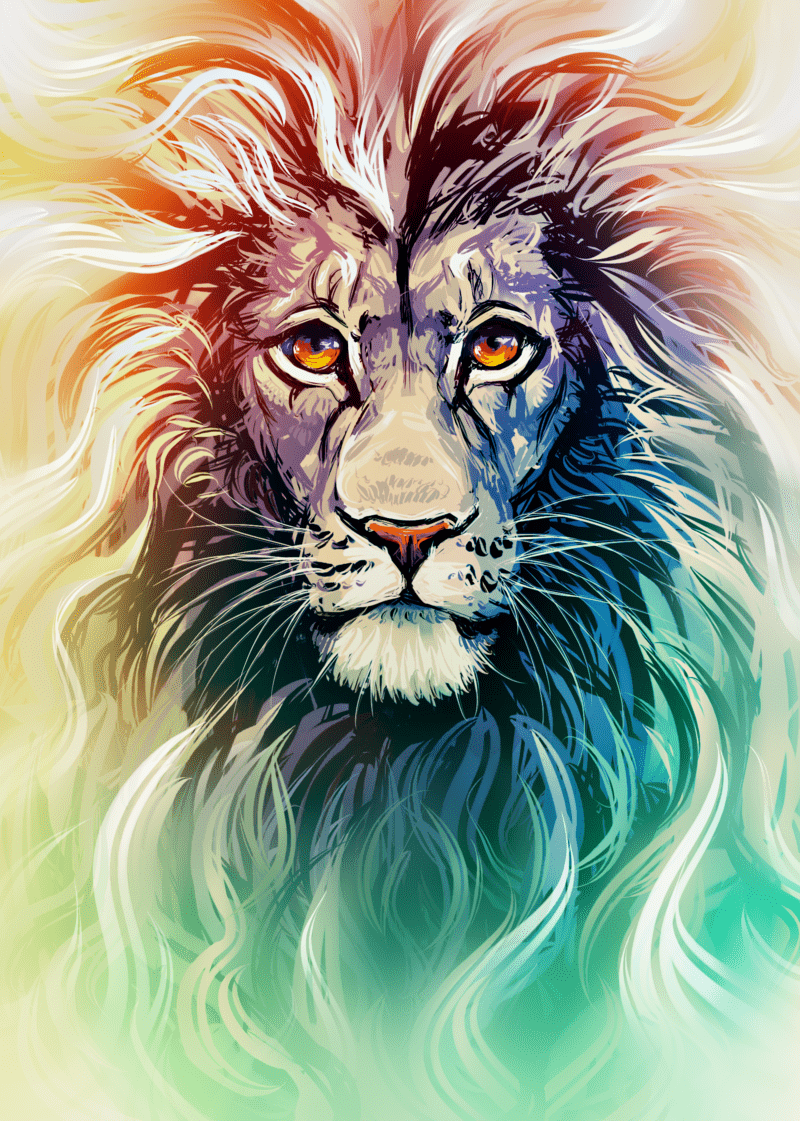 Cool Rainbow Lion Wallpapers Top Free Cool Rainbow Lion Backgrounds 