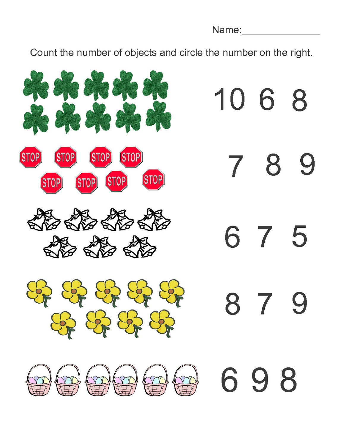 worksheets for numbers 11-20
