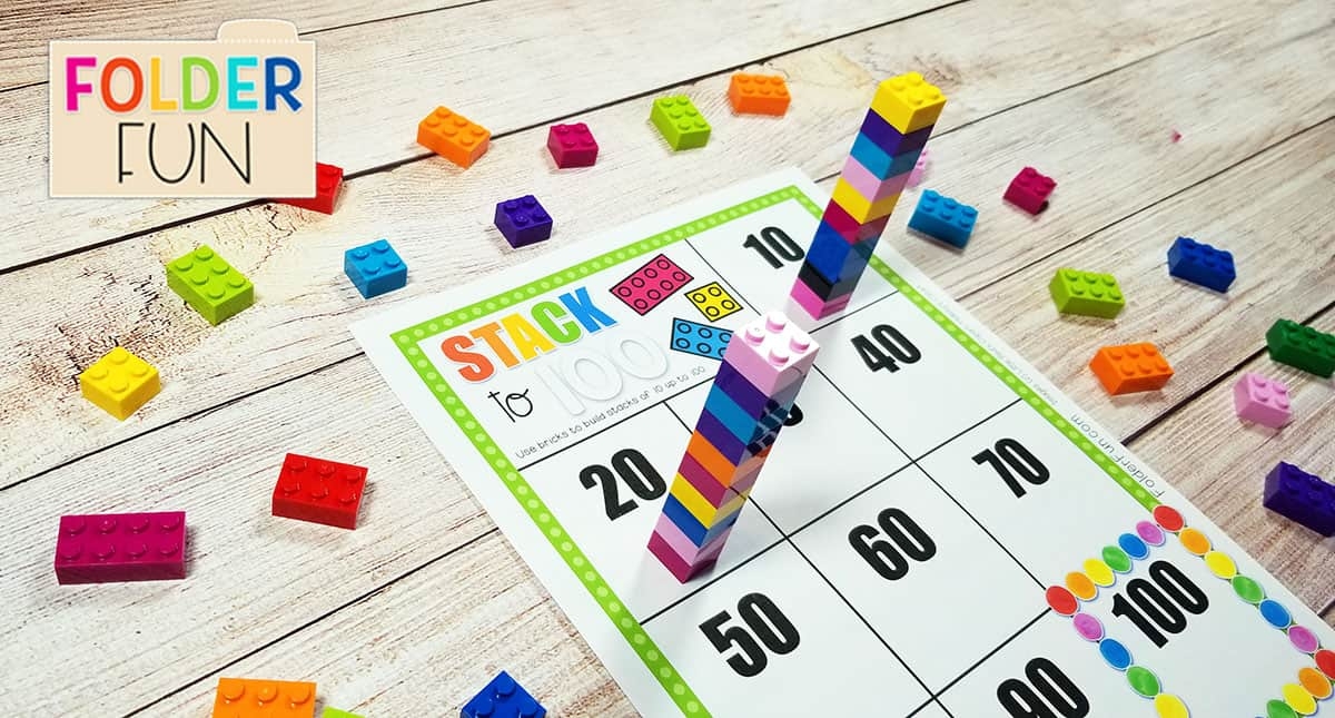 Counting To 100 Games File Folder Fun