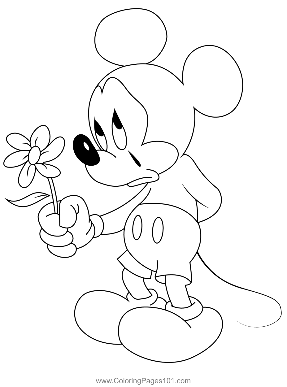 lion and the mouse coloring pages