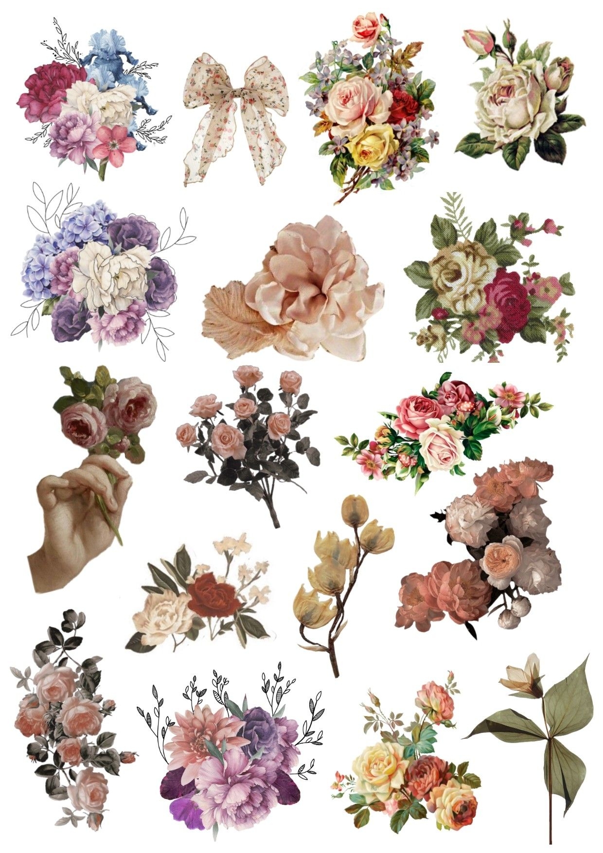 Cutout Aesthetic Stickers Printable Dev onallcylinders