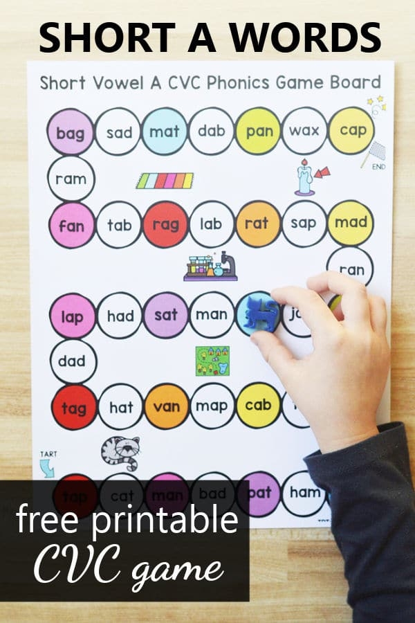 Cvc Games Free Printable Printable Templates By Nora