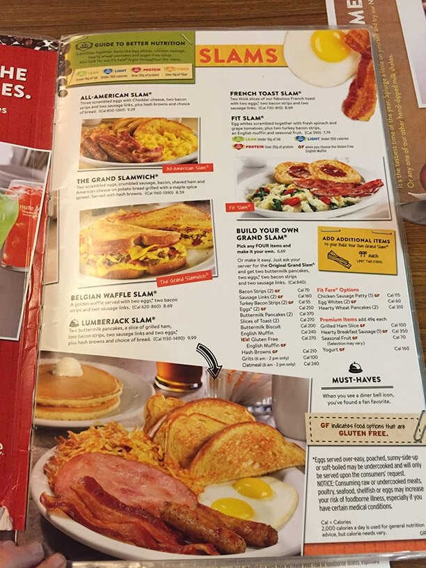 Denny 39 s Menu Prices