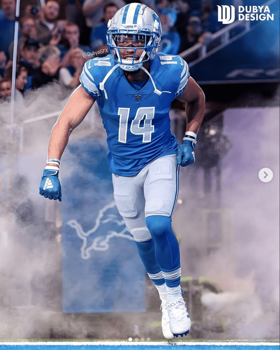 Designer Creates Options For New Detroit Lions Uniform Photos 