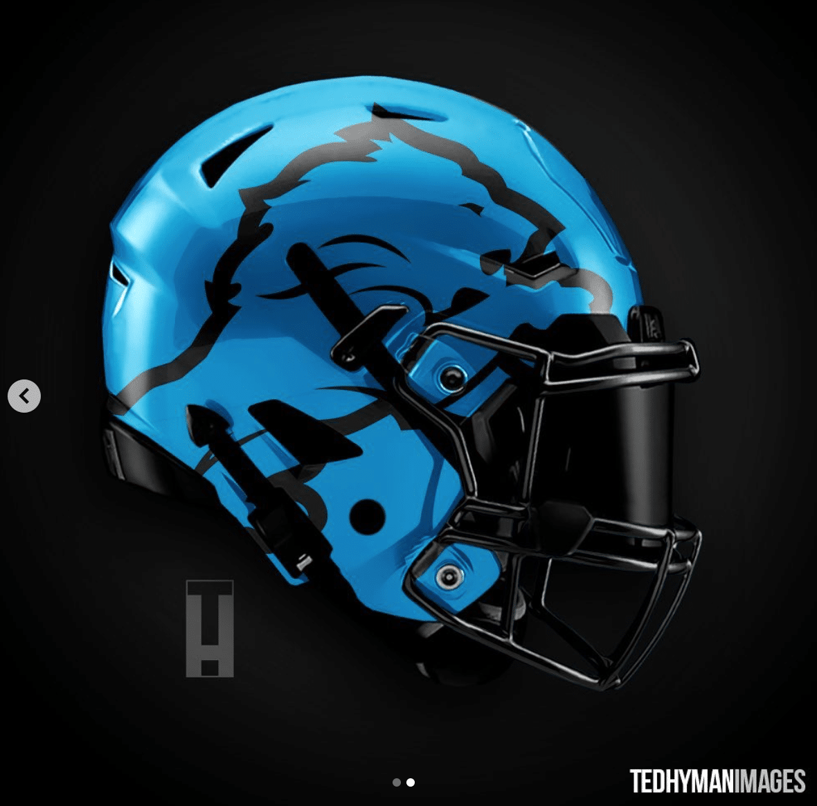 Designer Creates Two Detroit Lions Concept Helmets Detroit Sports Nation
