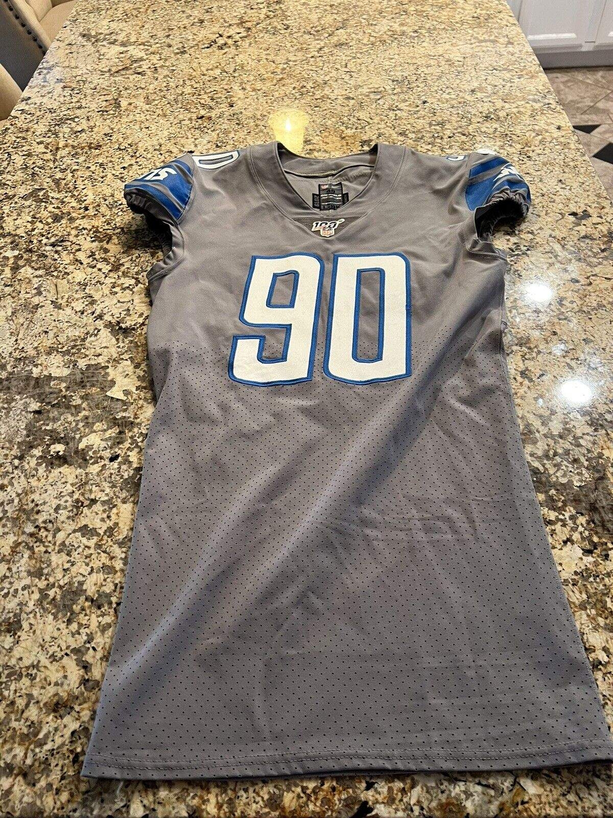 Detroit Lions 2019 Color Rush Jersey