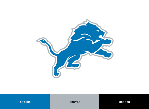 Detroit Lions Brand Color Codes BrandColorCode