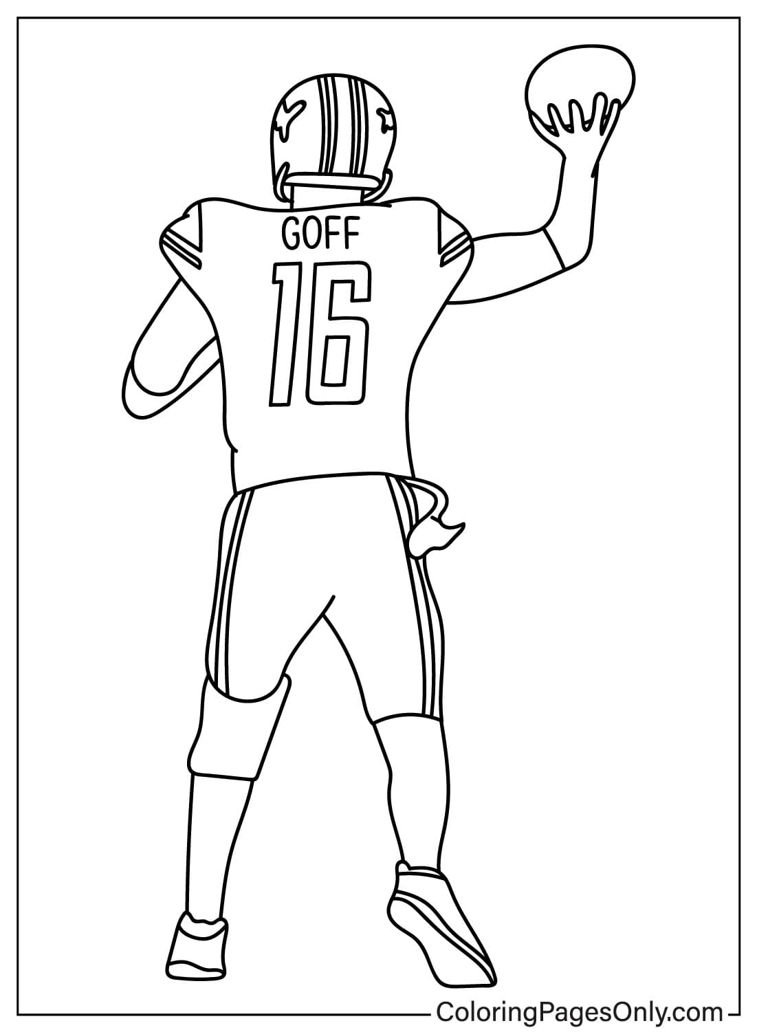 Detroit Lions Coloring Page Free Printable Coloring Pages