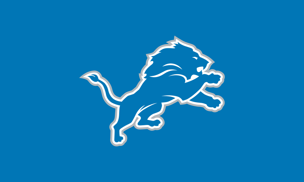 Detroit Lions Flag Color Codes
