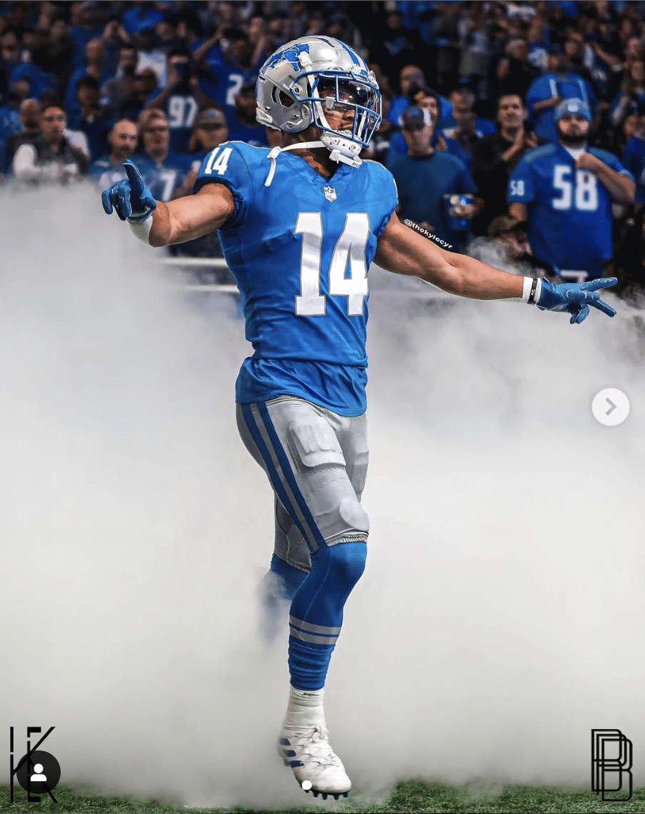 Detroit Lions Jersey 2024 Colors Lena Fredelia