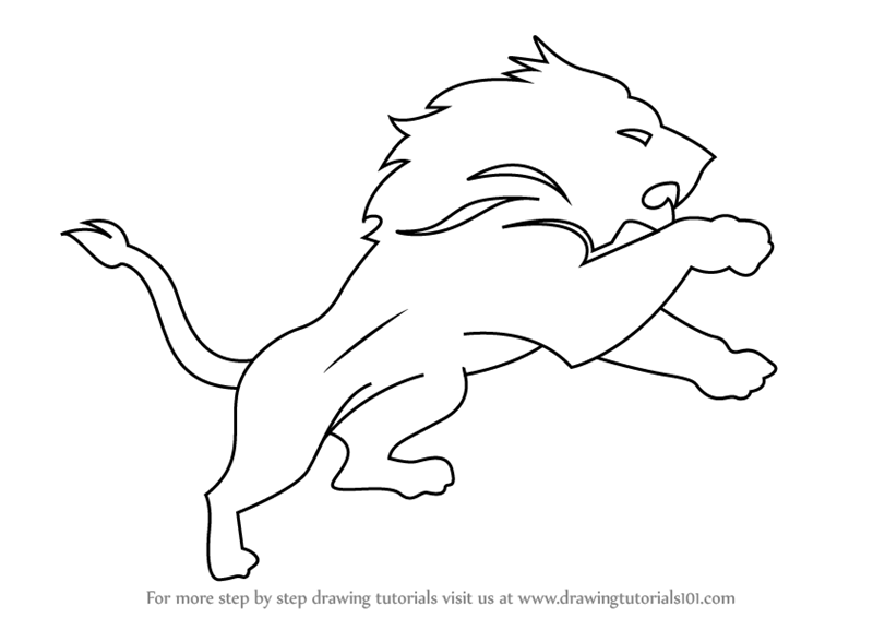 Detroit Lions Logo Pictures Coloring Home