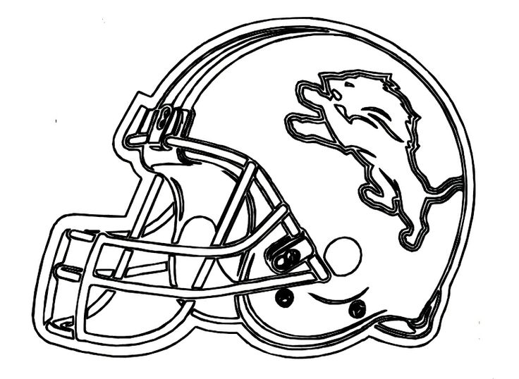 Detroit Lions Logo Pictures Coloring Home