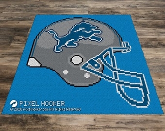 Detroit Lions Yarn Etsy