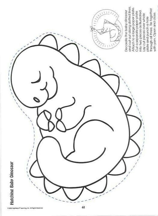 dinosaur craft template printable