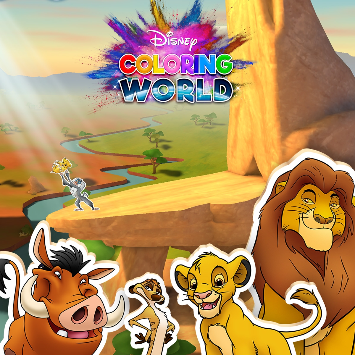Disney Coloring World Adds New Lion King Content DisKingdom
