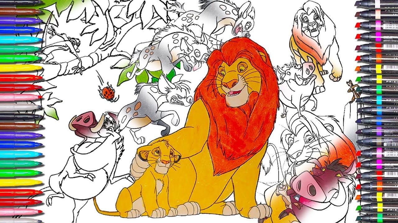 Disney Coloring World Lion King