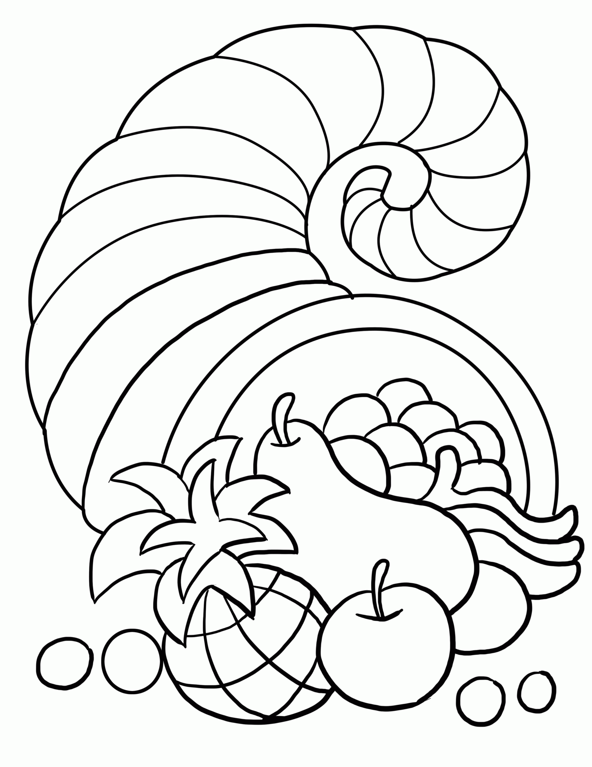 thanksgiving coloring pictures printable