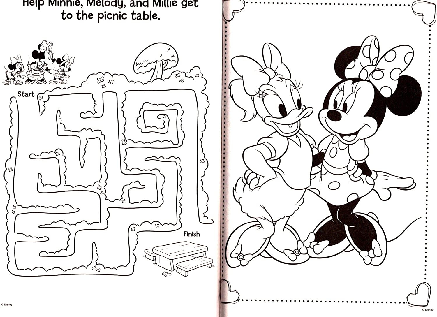 minnie mouse activity book printable