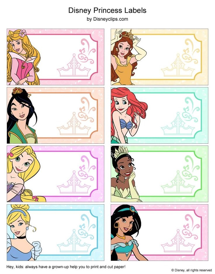 Disney Princess Printables Disney Princess Printables Princess 