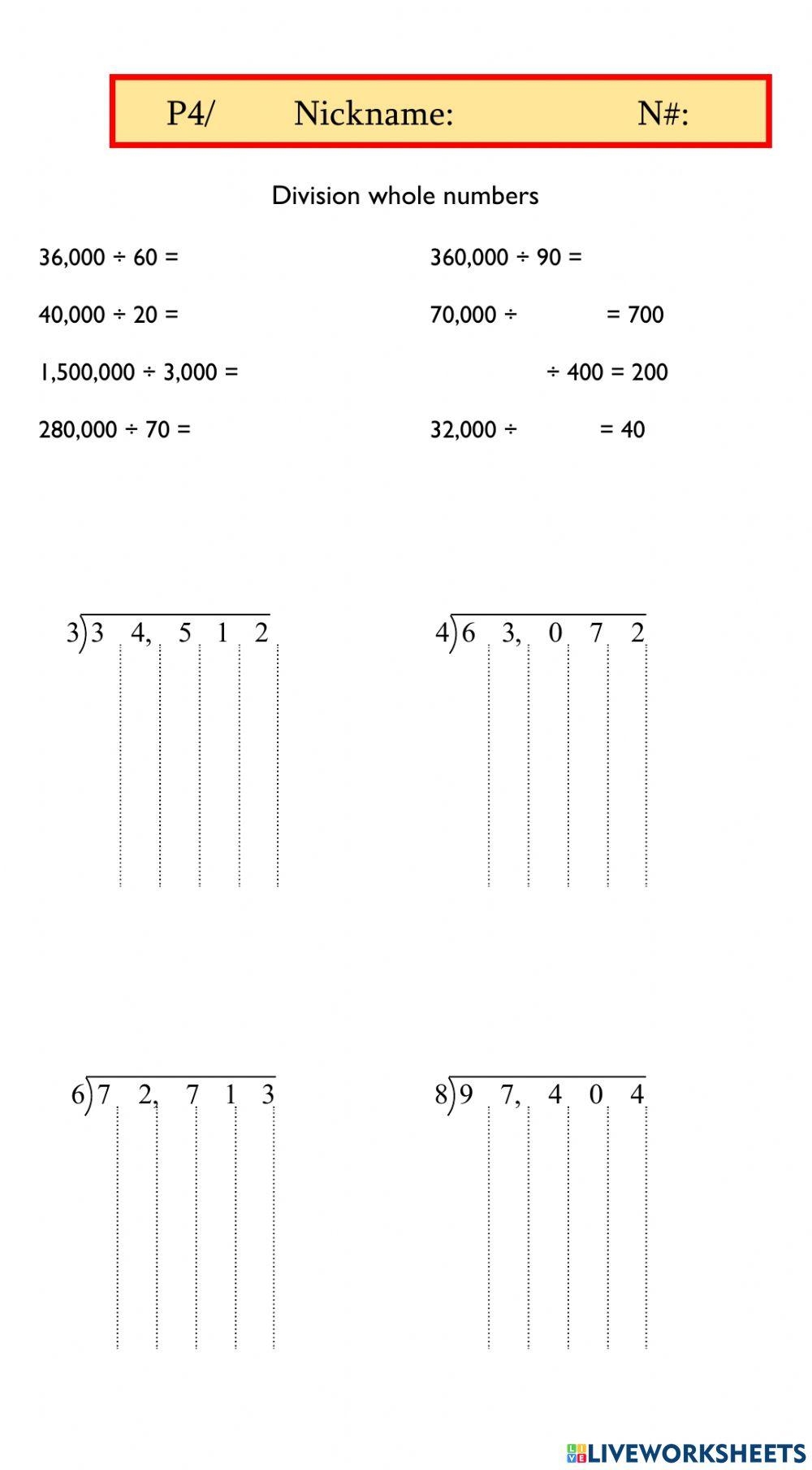 Divide Fractions By Whole Number 4 Worksheets Worksheets Library